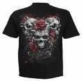 Bild in Galerie-Betrachter laden, T-shirt Spiral Skulls n' Roses - Fatima.Dk
