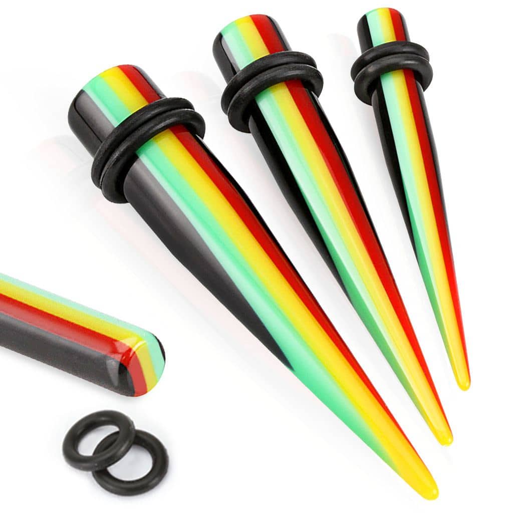 Tapers Stretch Rasta - Fatima.Dk