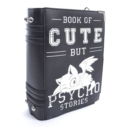 Taske Cute But Psycho Book - Fatima.Dk