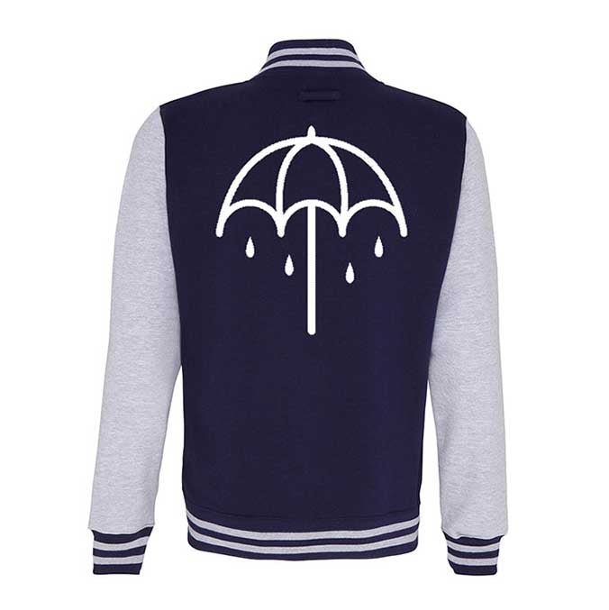 Trøje Varcity Bring me The Horizon Blå (Unisex) - Fatima.Dk