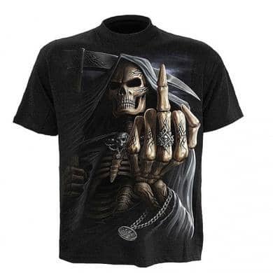 T-shirt Spiral Bone Finger T-shirt Spiral Bone Finger - Spiral - Fatima.Dk